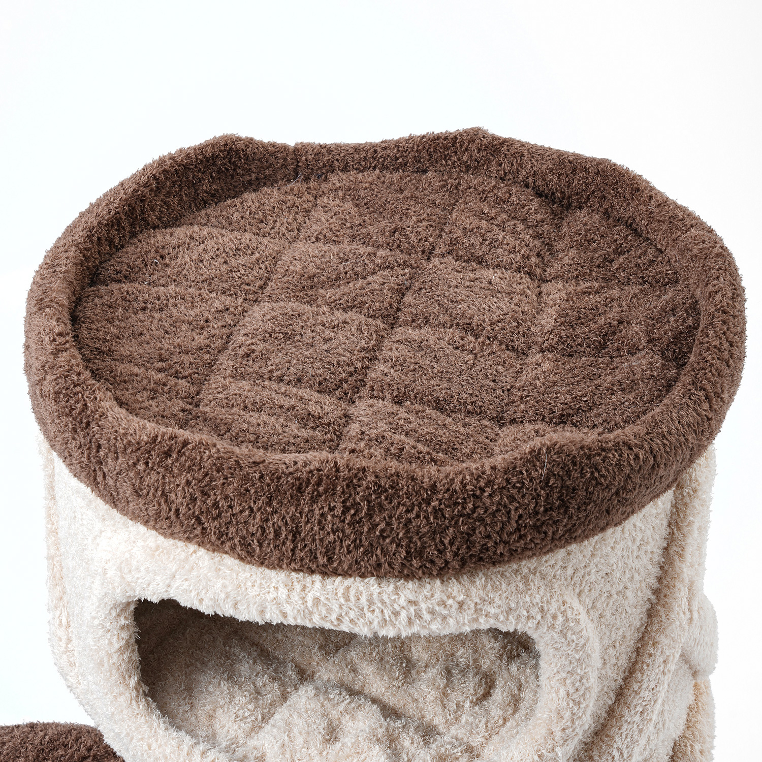 44'' H Solid Wood Cat Tree