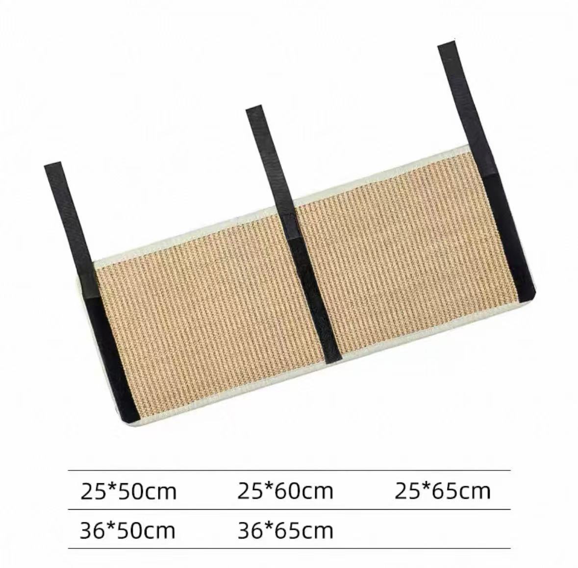 Sisal Cat Scratching Mat for Furniture Protection | Cat Scratch Pad for Sofa Legs & Table Legs | Natural Hemp Scratcher Toy