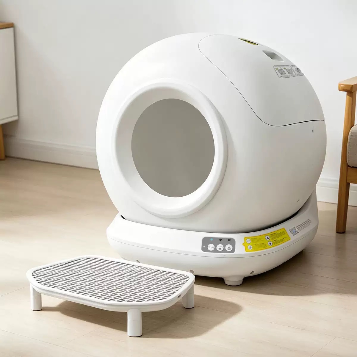 Automatic Self-Cleaning Cat Litter Box – Large Enclosed Smart Litter Box