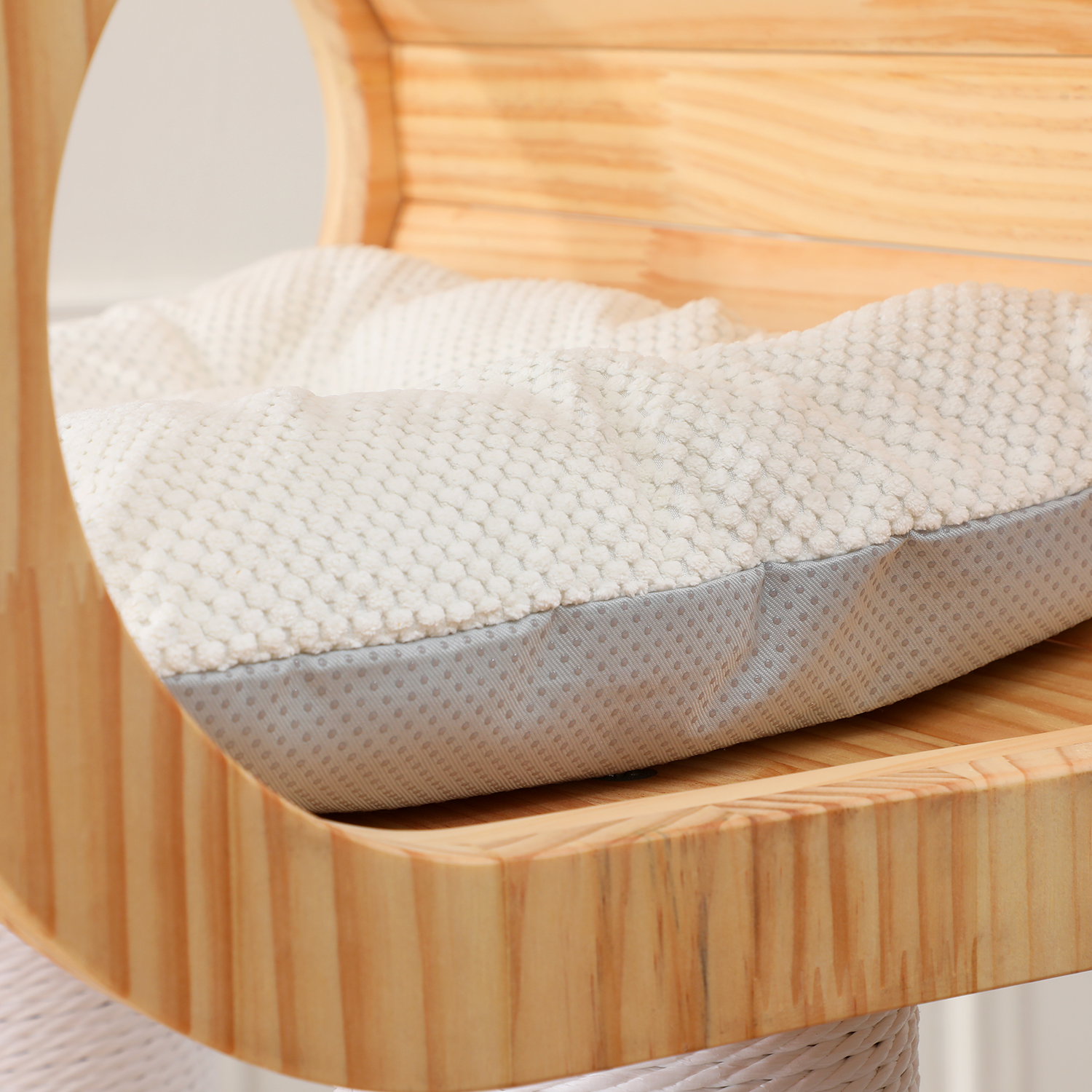 63'' Tall Solid Wood Cat Tree Tower