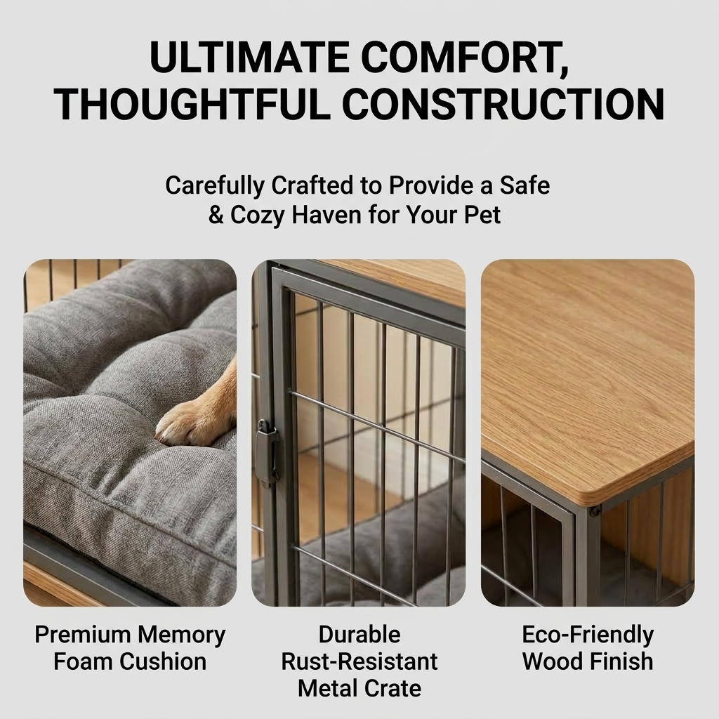 Large Multi-Level Wooden Cat Tree for Large & Multiple Cats