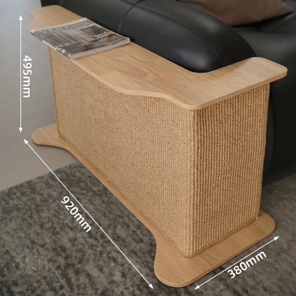 36.2" Long Couch Protector & Cat Lounger – Large Sofa Cat Scratcher