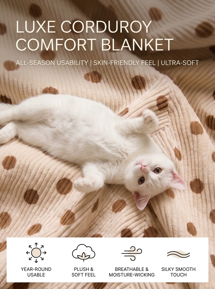 Thick & Cozy Sofa-Style Pet Bed | Large Dog & Cat Cushion
