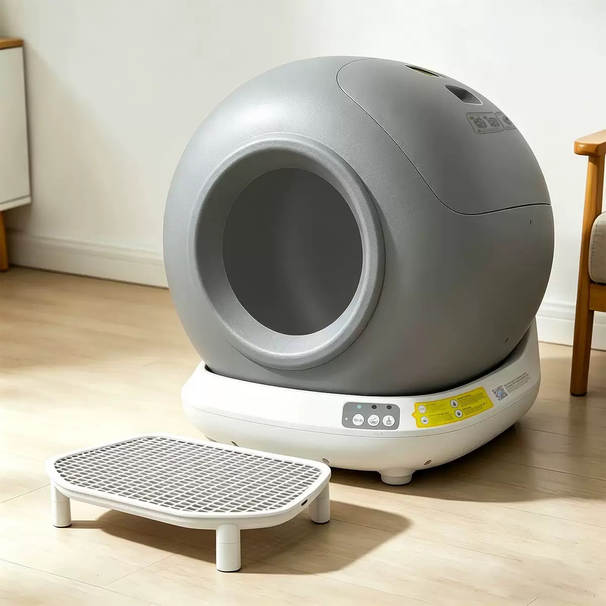 Automatic Self-Cleaning Cat Litter Box – Large Enclosed Smart Litter Box