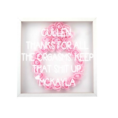 Ring Flower Shadow Box