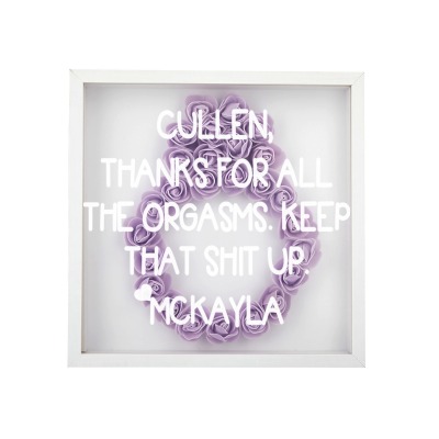 Ring Flower Shadow Box