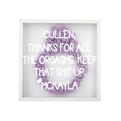 Ring Flower Shadow Box