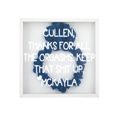 Ring Flower Shadow Box