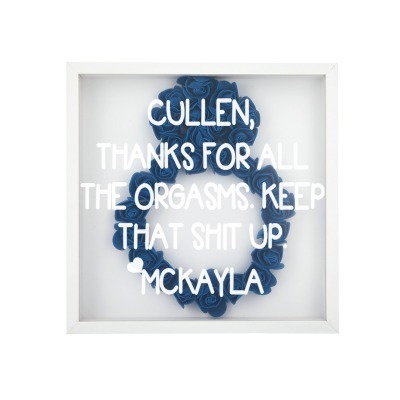 Ring Flower Shadow Box