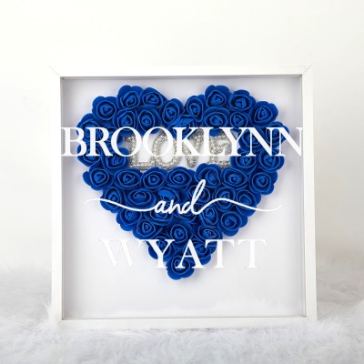 Love Flower Shadow Box