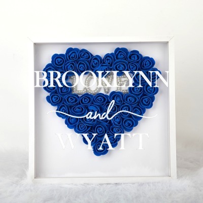 Love Flower Shadow Box