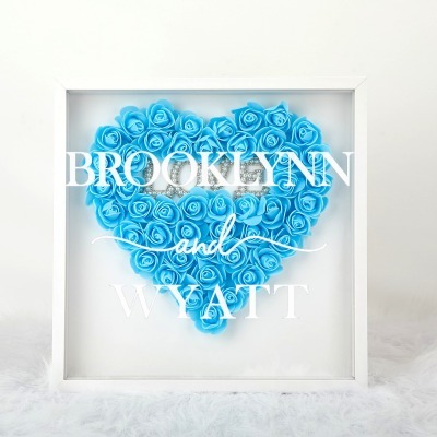 Love Flower Shadow Box