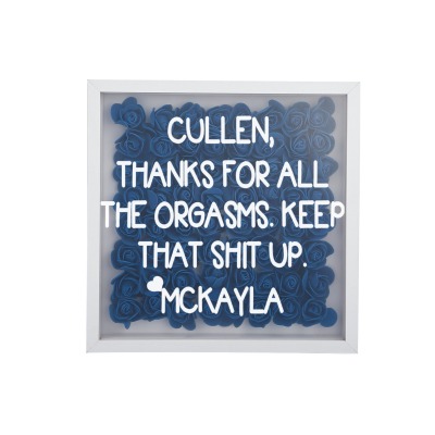 Full of Love Flower Shadow Box