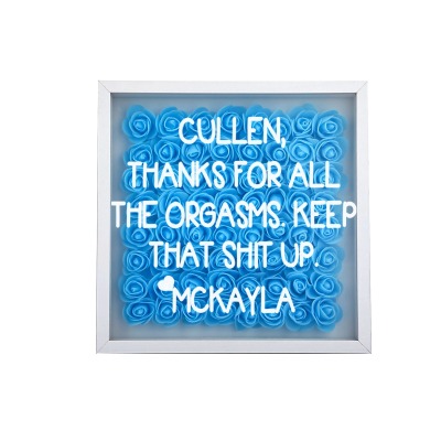 Full of Love Flower Shadow Box