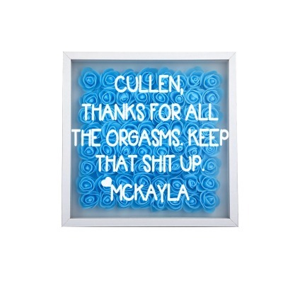 Full of Love Flower Shadow Box