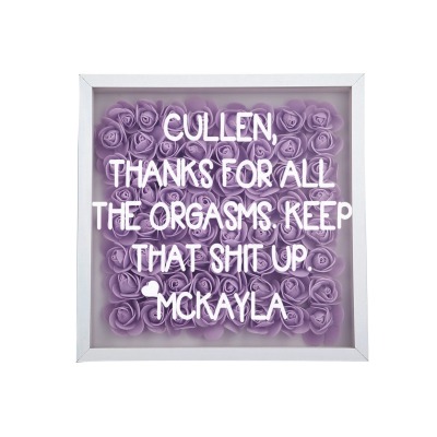 Full of Love Flower Shadow Box