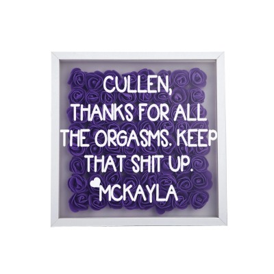 Full of Love Flower Shadow Box