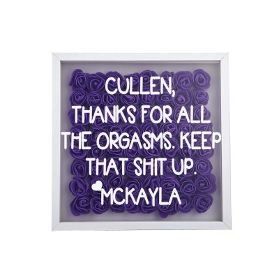 Full of Love Flower Shadow Box