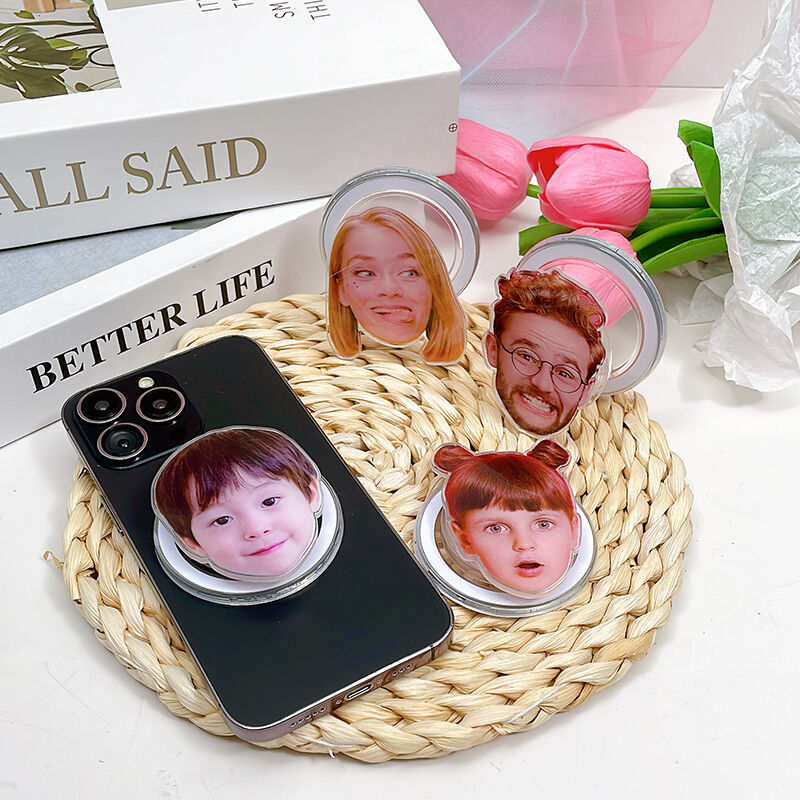 Customized Pet Face Phone Grip Holder For Pet Lovers