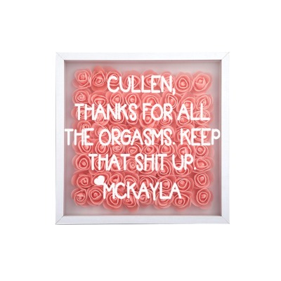 Full of Love Flower Shadow Box