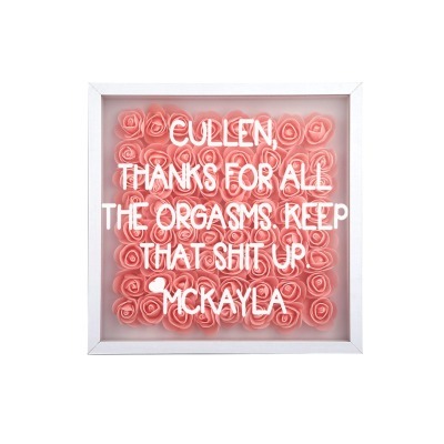 Full of Love Flower Shadow Box