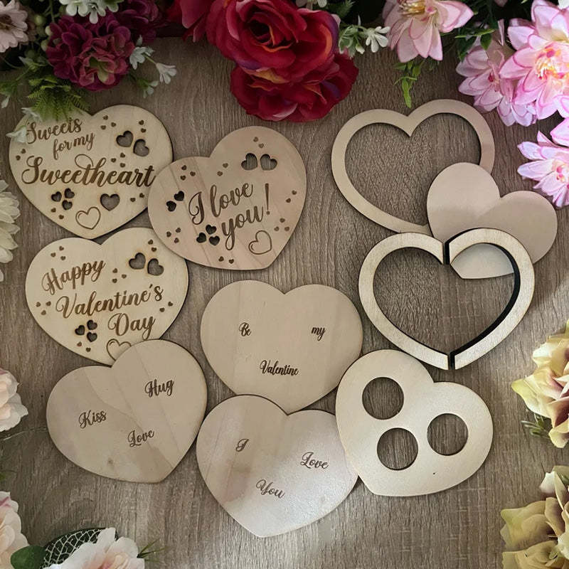 Personalized Heart Shaped Chocolate Candy Box
