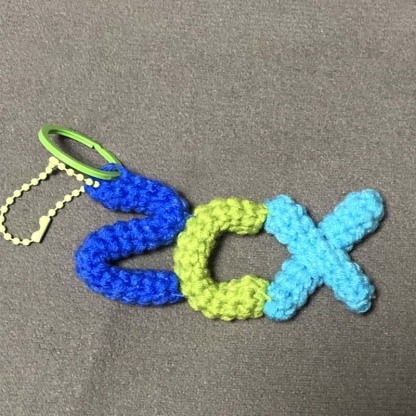 Customized Wool Name Letter Pendant