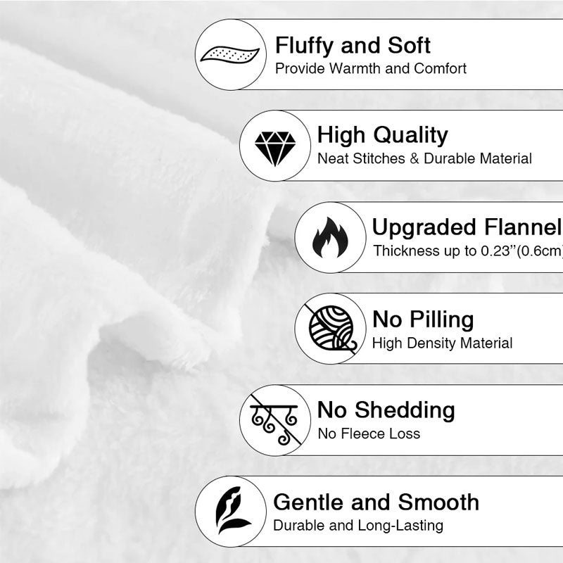 Personalized Soft Flannel Name Family Blanket Word Cloud Art Design Blanket