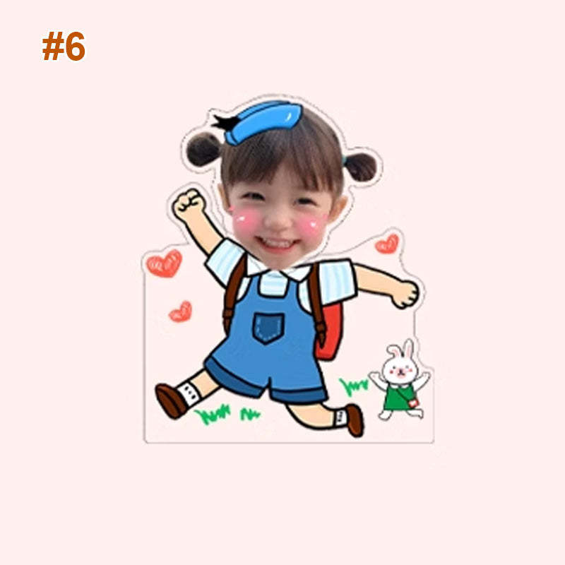 Personalized Solar Car-mounted Shaking Head Ornaments Desktop Ornaments