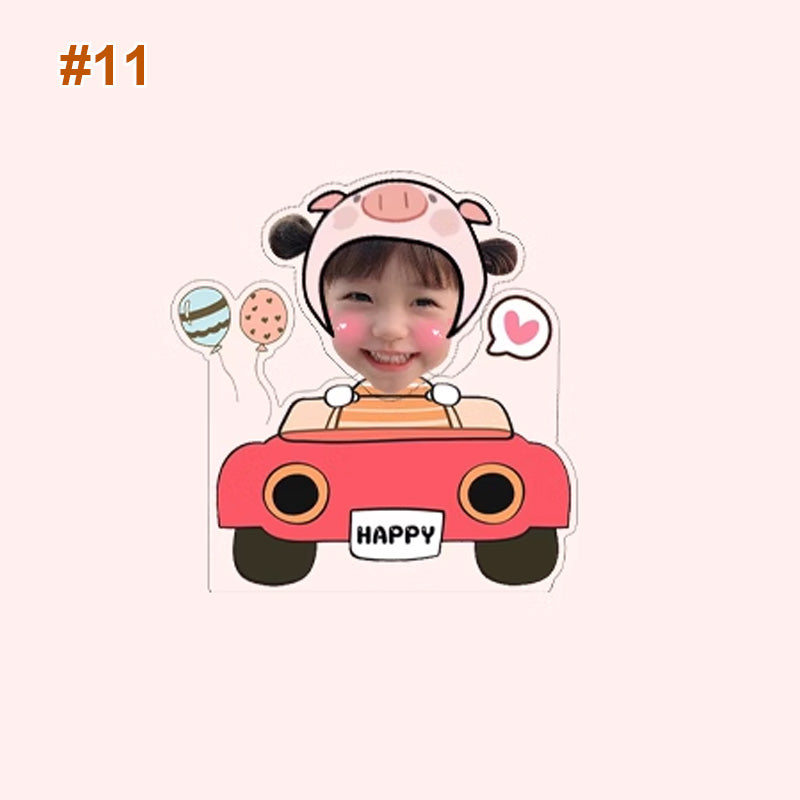 Personalized Solar Car-mounted Shaking Head Ornaments Desktop Ornaments
