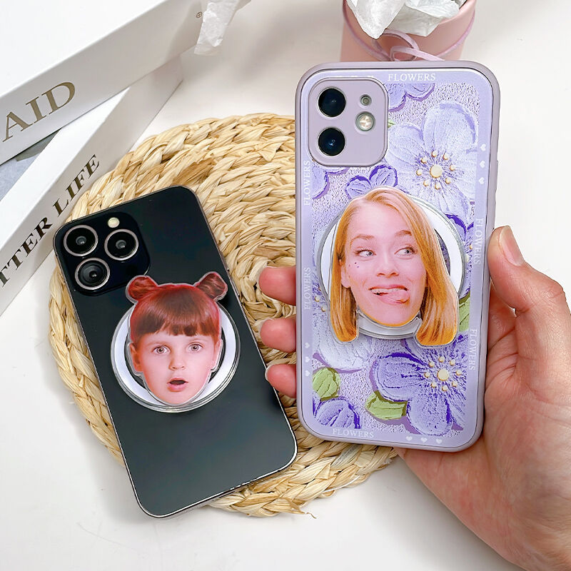 Customized Pet Face Phone Grip Holder For Pet Lovers