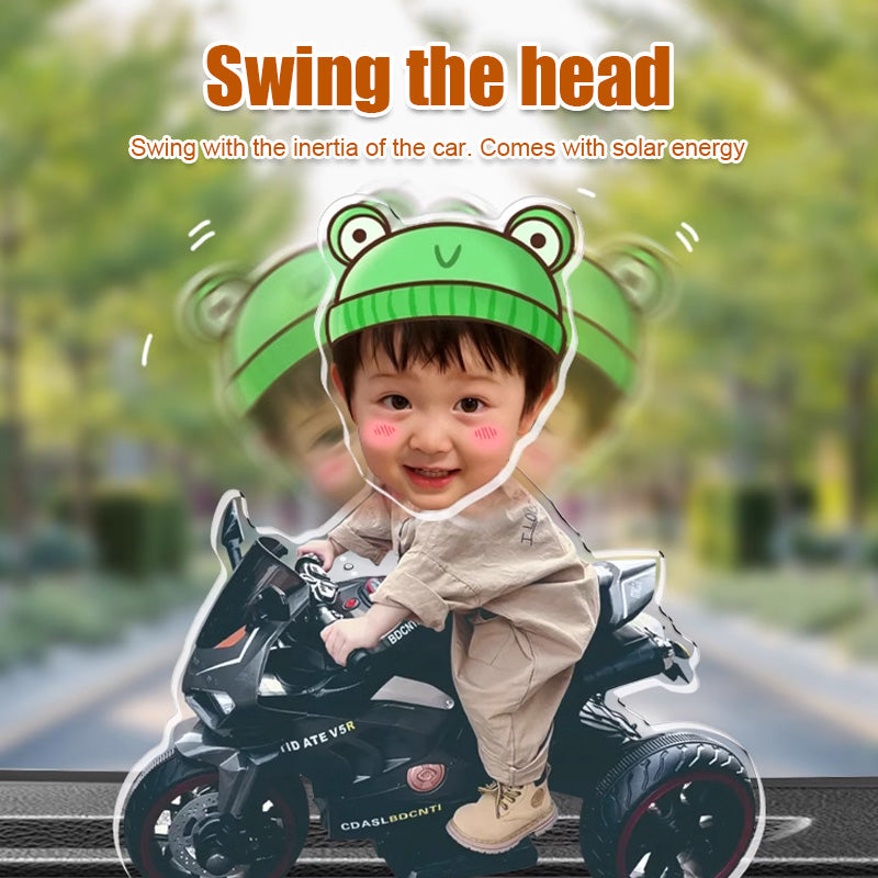 Personalized Solar Car-mounted Shaking Head Ornaments Desktop Ornaments