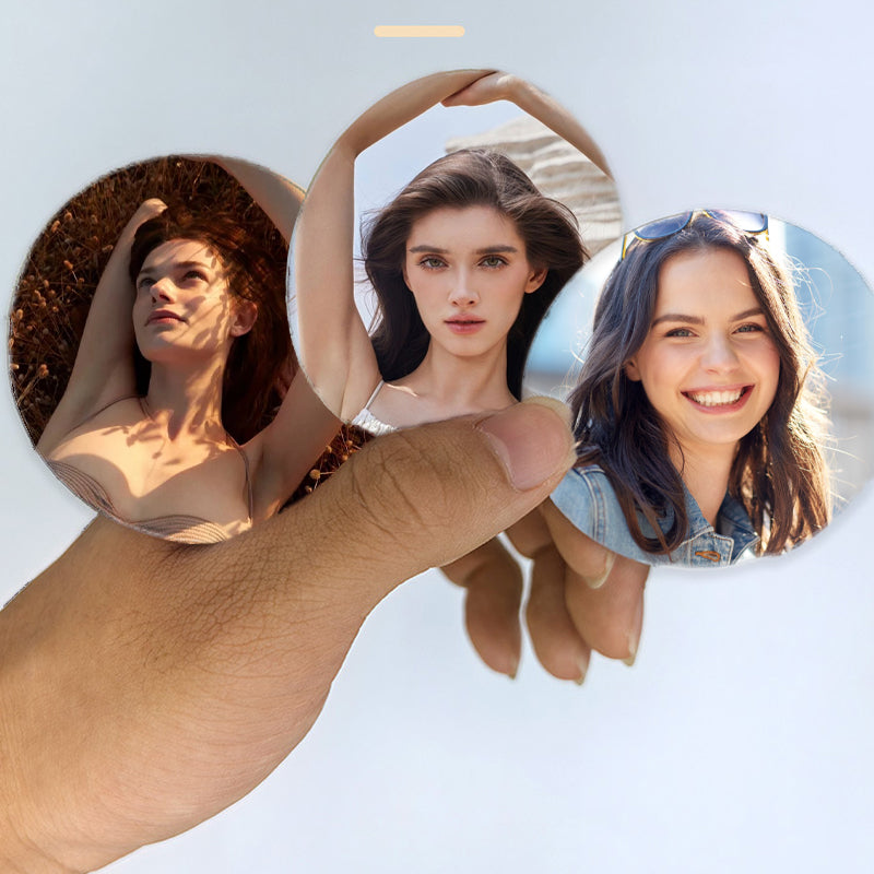 Customized Picture 3D Air Cushion Powder Puff