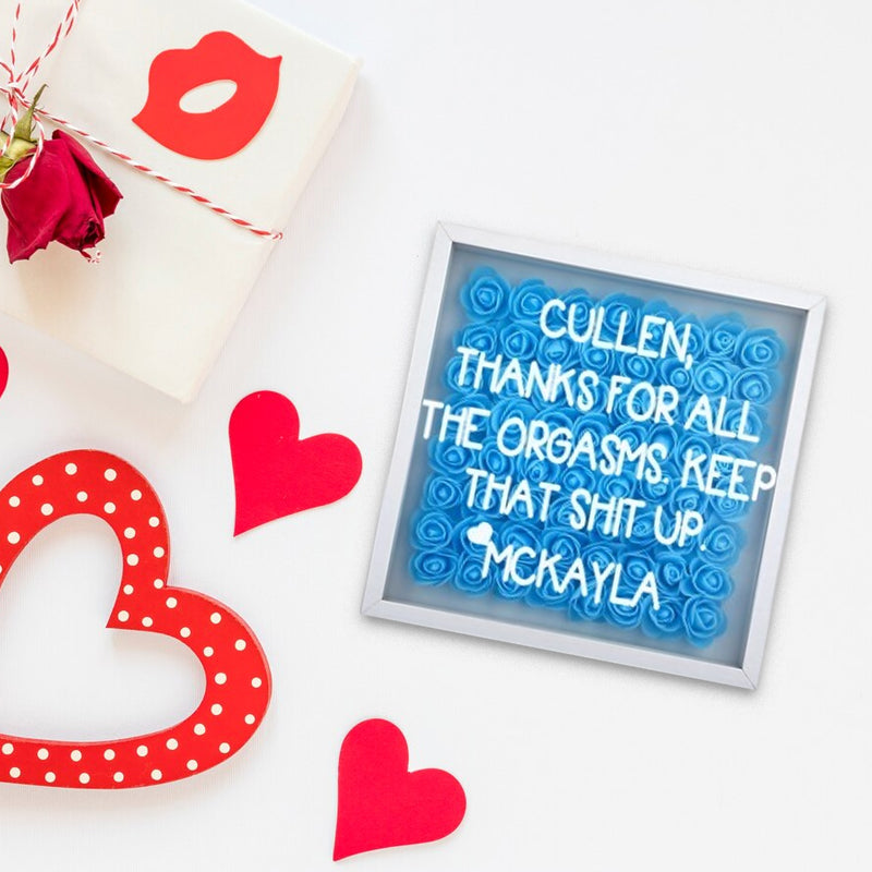 Full of Love Flower Shadow Box