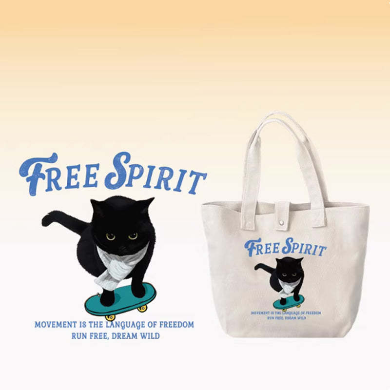 Personalized Cute Pet Canvas Bag - Valentine's Day Gift for Her Who Loves Pets