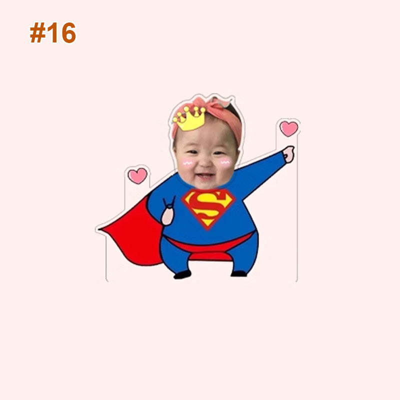 Personalized Solar Car-mounted Shaking Head Ornaments Desktop Ornaments