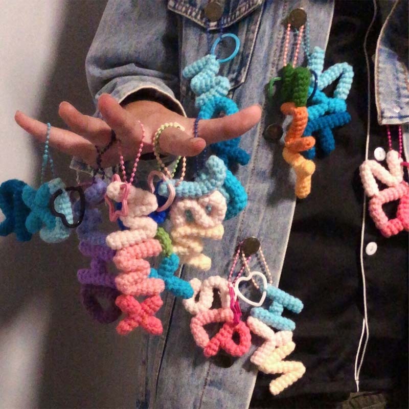 Customized Wool Name Letter Pendant