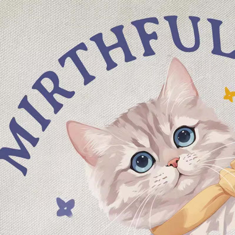 Personalized Cute Pet Canvas Bag - Valentine's Day Gift for Her Who Loves Pets