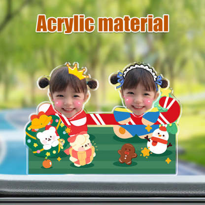 Personalized Solar Car-mounted Shaking Head Ornaments Desktop Ornaments