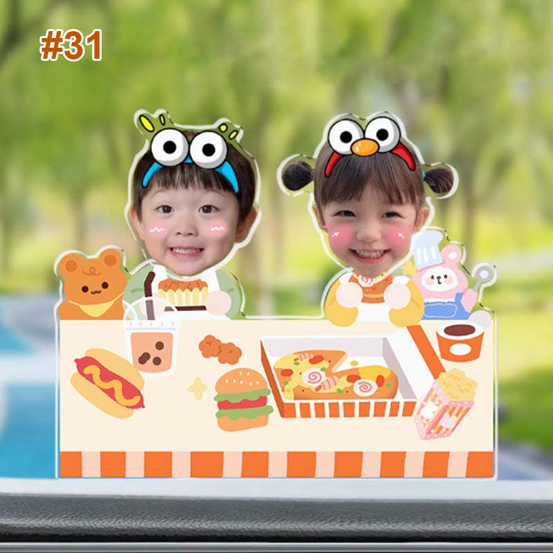 Personalized Solar Car-mounted Shaking Head Ornaments Desktop Ornaments