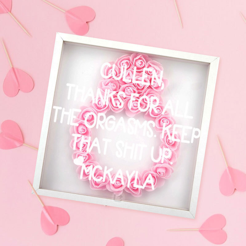 Ring Flower Shadow Box