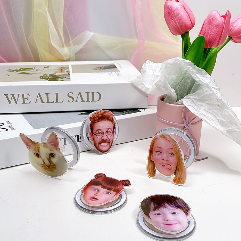 Customized Pet Face Phone Grip Holder For Pet Lovers