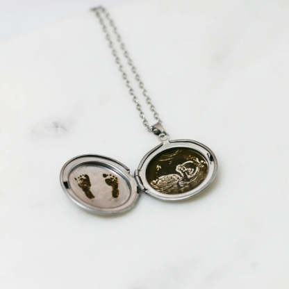 Personalized Engraved Sonogram Necklace