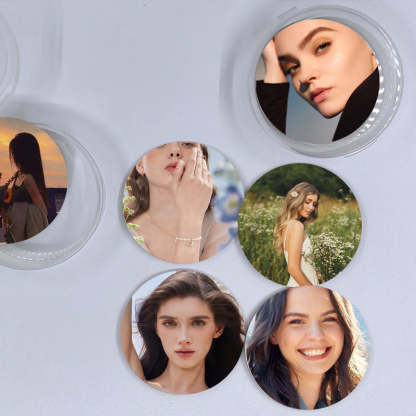 Customized Picture 3D Air Cushion Powder Puff