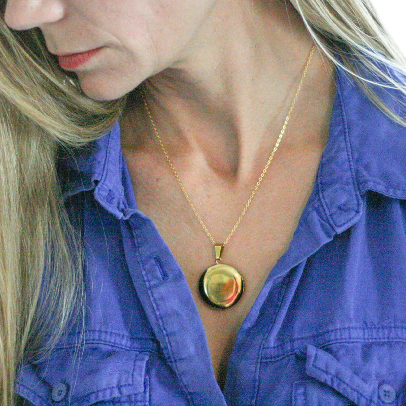 Personalized Engraved Sonogram Necklace