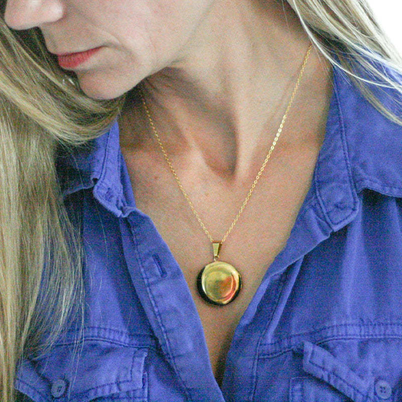 Personalized Engraved Sonogram Necklace