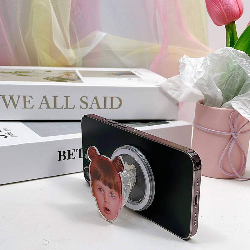 Customized Pet Face Phone Grip Holder For Pet Lovers