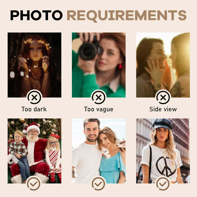 Custom Background Cartoon Image Personalized Wooden Night Light Home Decoration