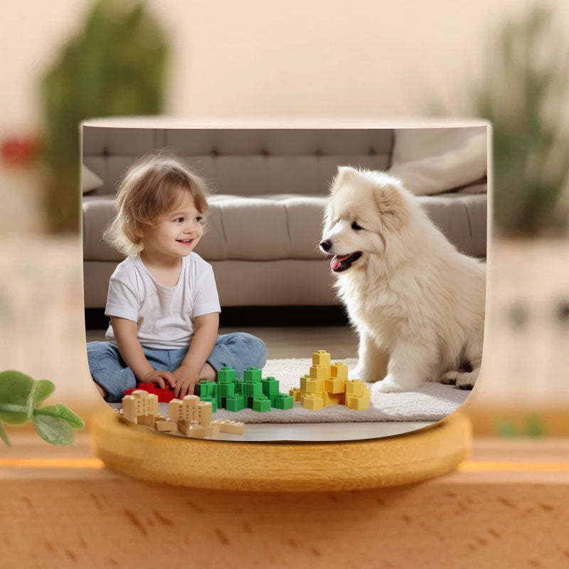 Personalised Flower Pots With Grandchildren's Portraits - Grandparents Day Gifts, Gifts For New Grandparents