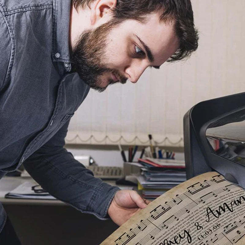 Song Lyrics On Canvas Custom Wall Art